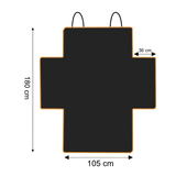 Siège de voiture pour chien ajustable