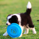 Frisbee en Silicone de 18,5 cm pour Chien