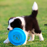 Frisbee en Silicone de 18,5 cm pour Chien