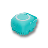 Brosse de Bain pour Chien avec Distributeur de Shampooing en Silicone Doux