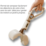 Ramasse-Crotte Portable pour Chiens - Outil Pratique pour Promenade