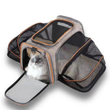 Sac de transport pour chat confortable et sécurisé