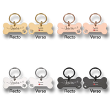 Médaille d'identification personnalisée pour chien