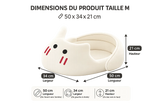 Dimensions panier chat taille M cocon peluche