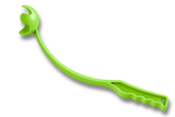 Lanceur de balle pour chien vert, jouet de plein air pour grands et petits chiens.