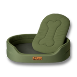 Panier pour chien avec coussin surélevé ergonomique soutien des articulations