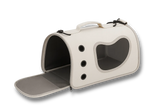 Sac de transport portable ouvert pour chien et chat avec ouverture frontale respirante