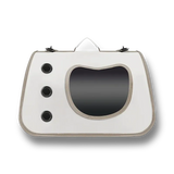Sac de transport portable moderne pour chien et chat avec aérations latérales