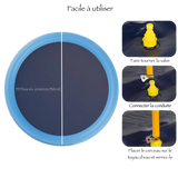 Dimensions disponibles du tapis d'eau pour chien et enfant de 100 cm à 170 cm